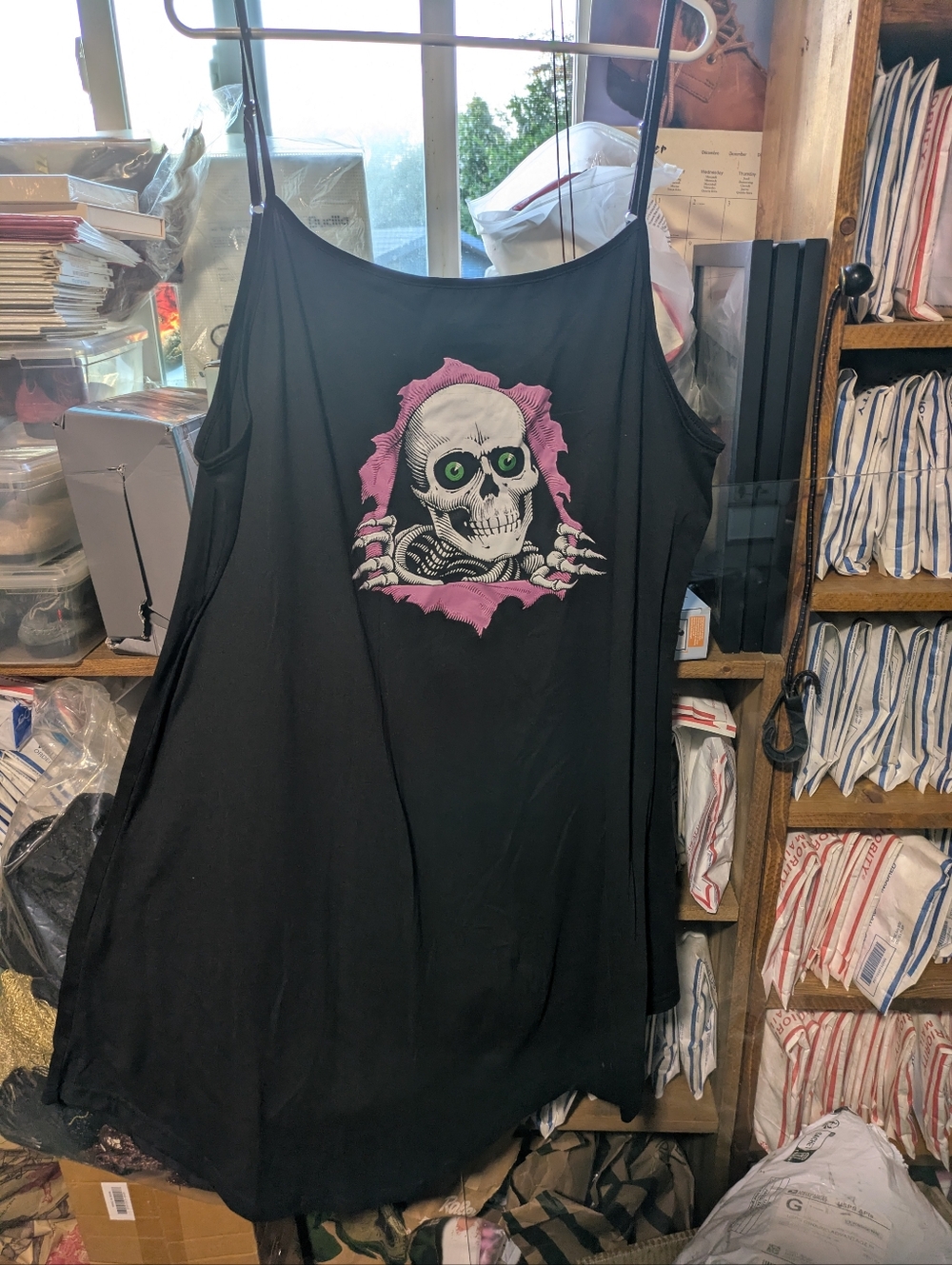 Skull Halloween Night Dress